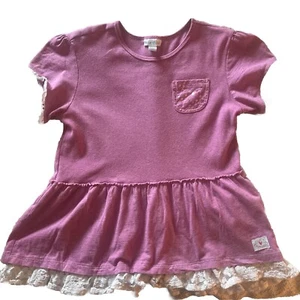 NAARTJIE Girls Top Tunic Pink Lace and Sequin 10yrs - Picture 1 of 5