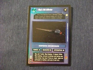 Star Wars CCG Reflections III 3 Foil Maul's Sith Infiltrator (AI) - Picture 1 of 1