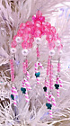 Bead Craft Kit Pink Candy Cane Carousel II Christmas Ornament, 5-1/2" high, NEW