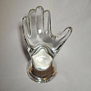 Mario Cioni Cristal Mano Grande - Hecho en Italia Nuevo en la caja original - Imagen 1 de 12