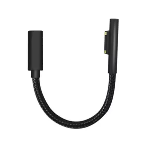 Nylon Braided USB Type 3.1 C Female 45W PD Charging Cable for Microsoft Surface - Picture 1 of 10