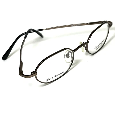 Vintage Giorgio Valli Octagon Eyeglass Frames 46 22 140 Titanium Italy CH30 - Image 1 of 4