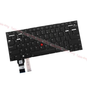 US Backlit w/Pointer Keyboard for Thinkpad X1 Extreme Gen5 (Type 21DE, 21DF) - Afbeelding 1 van 4