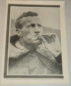 AUSTRALIAN AVIATOR CHARLES KINGSFORD SMITH 1928 magazine photo 1ST TRANS-PACIFIC - Picture 1 of 3