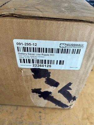 Kussmaul 091-295-12 Battery Saver Low Ripple HO