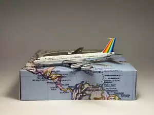 Aeroclassics 1:400 TransBrasil Boeing 707-300 PT-TCJ Rainbow Tail ACPTTCJ - Picture 1 of 2