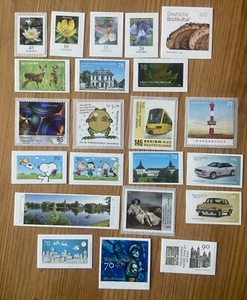 Bund BRD Briefmarken selbstklebend sk Jahrgang 2018 komplett postfrisch ** - Bild 1 von 1