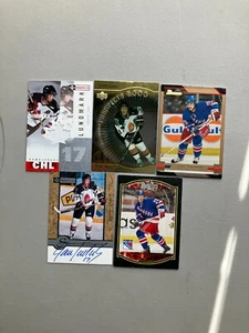Jamie Lundmark (5 Card Lot) Jersey Card--Autograph New York Rangers - Picture 1 of 1
