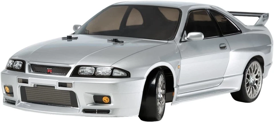 Tamiya Nissan Skyline GT-R R33 1/10 4WD Drift Spec Kit (TT-02D) - Silver