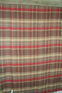 Woolrich Home for Target Acrylic Fringe Reversible Throw Blanket  50" x 60 Plaid - Picture 1 of 8