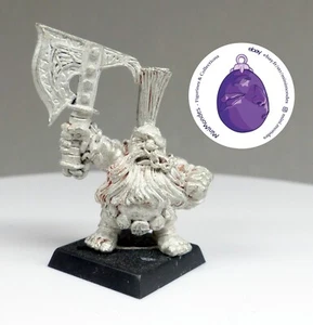 Warhammer, Dwarf, Nain, Tueur, Slayer, axe, Oop, Giant, Hache, Gotrek, Old Word - Foto 1 di 3