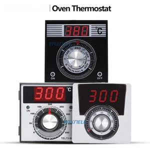 Digital Oven Temperature Controller Knob Thermostat 400 Degree 96x96mm 72x72mm - Picture 1 of 17