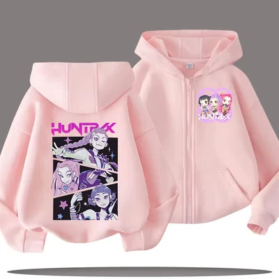 Unisex Niños Capucha Cremallera Suéter Chaqueta Divertida y Deportiva Anime Dibujos Animados Cremallera Chaqueta. Foto 1 de 4