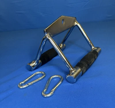 Weightlifting Pull Down Bar V- Lat Gym Muscle Exercise Fitness Training - Image 1 of 4