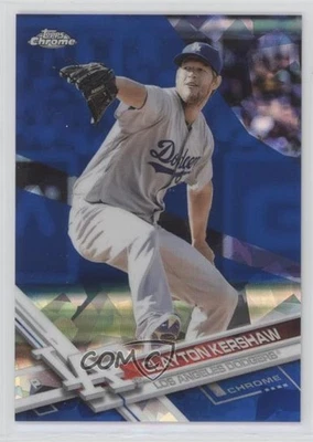 2017 Topps Chrome Sapphire Edition /250 Clayton Kershaw #50 - Image 1 of 2