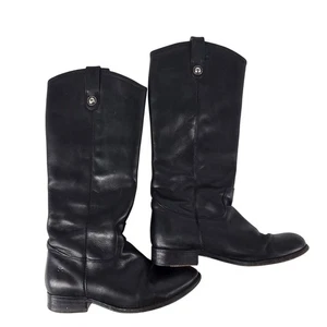 Frye Melissa 2 Button Knee High Extended Calf Riding Boot Old Money Equestrian - Picture 1 of 7