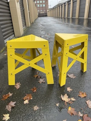 RS Barcelona Eiffel Stools in Yellow - Image 1 of 3