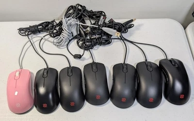 BenQ ZOWIE Gaming Mouse Lot - S2 DAVINA Pink, FK2, EC1-B, ZA12 - Image 1 of 4