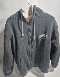 Pro Line Philadelphia Eagles Hoodie Herren S grau Logo NFL Football Sweatshirt - Bild 1 von 8