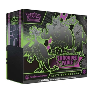 Fábula Escarlata y Violeta Cubierta Pokémon Centro Elite Entrenador Caja NUEVO - Imagen 1 de 4