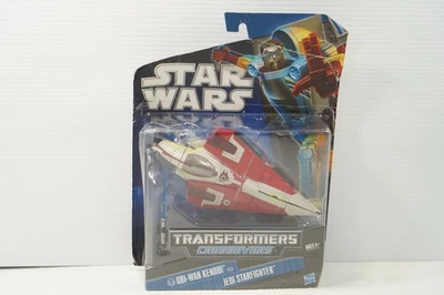 Transformers Crossovers Obi Wan Kenobi Jedi Starfighter Figure Hasbro - Image 1 of 4