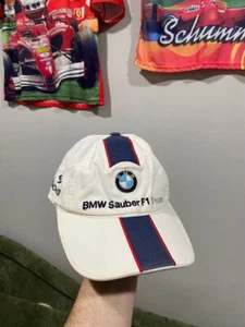 Robert Kubica BMW Sauber F1 Team Racing Cap Hat Adjustable Adult - Picture 1 of 8