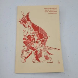 Ciencia Ficción Fantasía Armas Con 1 Programa de Convención John Maddox Roberts De Colección - Imagen 1 de 24