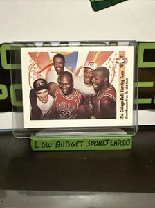 1991-92 Skybox #337 Michael Jordan Chicago Bulls Starting Five - Bild 1 von 2