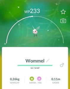 ✨#742 Shiny Wommel Pokémon Go✨ - Bild 1 von 2