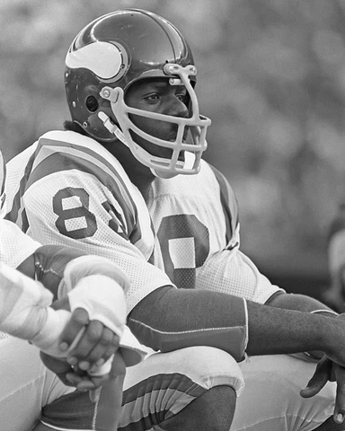 Minnesota Vikings ALAN PAGE Glossy 11x14 Photo Print Football NFL Poster HOF 88 Cover