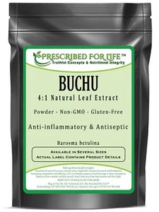 Buchu - 4:1 Natürliches Blattextrakt Pulver (Barosma betulina), 12oz (340g) - Bild 1 von 1
