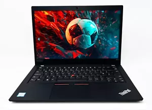 Lenovo ThinkPad T490 14" i5-8365U 16GB 256GB NVMe Win11 Pro Ultrabook Laptop - Picture 1 of 10