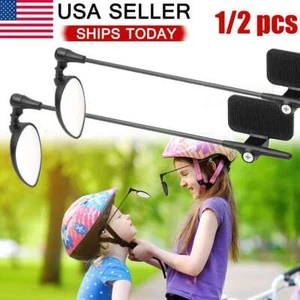 360° Adjustable Bicycle Helmet Riding Rearview Mirror Bike Cycling Rear View NEW - Picture 1 of 15