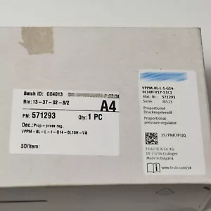 1pcs NEW VPPM-8L-L-1-G14-0L10H-V1P-S1C1 571293 Pressure regulating valve #A6-22 - Bild 1 von 4