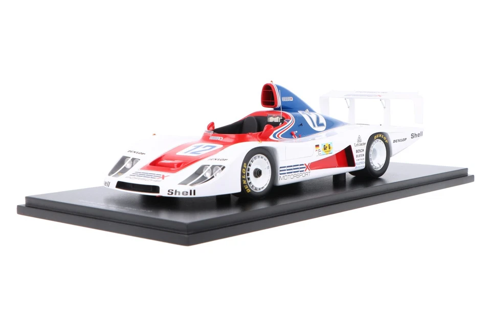 New Spark Porsche 936 No.12 24H Le Mans 1979 1:18 Model Car White 18S522 KidBX - Image 1 of 4
