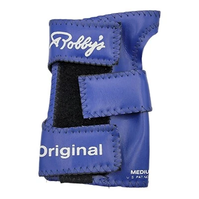 Guante de Bowling Posicionador Automático Original Robby’s De Colección Cuero IZQUIERDO Mediano Foto 1 de 2