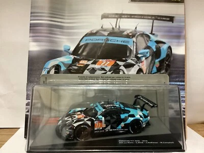 IXO PORSCHE 911 RSR 24h LE Mans 2018   , die-cast 1/43, Nuova in teca - Immagine 1 di 4