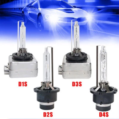 2Pcs D1S D2S D3S D4S 6000K 8000K 10000K HID Xenon Headlight Lights Bulbs Replace - Image 1 of 4
