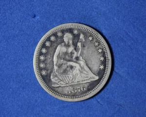 1876-CC Liberty Quarter Dollar Quar. Dol #P29151 - Picture 1 of 2