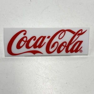 Vintage Coca-Cola Menu Board LOGO Sign Theater 5.5" x 1.75" RARE! - Picture 1 of 18