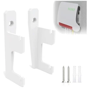 Wandhalterung für FritzBox Router mit Kabelmanagement und Wärmeabfuhr Hochwer... - Bild 1 von 10