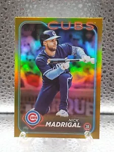 2024 Topps Series 2 Gold Foil Nick Madrigal #515 - Picture 1 of 2