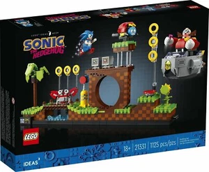 EN MANO! RARO nuevo LEGO 21331 Sonic the Hedgehog Green Hill Zone ENVÍO GRATUITO - Imagen 1 de 8