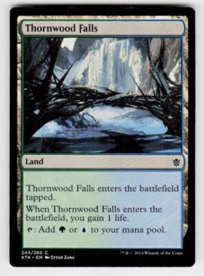 Khans of Tarkir #244 Thornwood Falls - Image 1 of 2