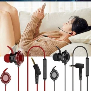 In Ear Earplug Headphones With Microphone Computer Notebook - Zdjęcie 1 z 14