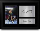 Tyson Fury signiertes, gerahmtes, gedrucktes Autogramm-Poster im A4-Format,...