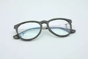 Fashion Acetate Round Eyeglass Frames 51-18-140 Grey Spectacles Retro - Picture 1 of 2
