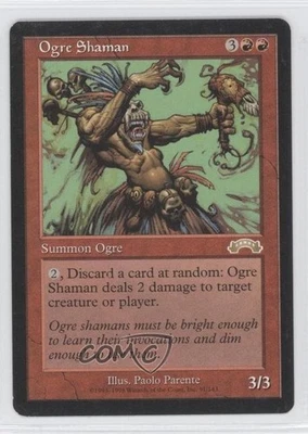 Ogre Shaman Magic: Exodus #91 1998 - Image 1 of 2
