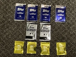 2025 Topps BASEBALL Unopened TEN Pack Lot: FOILBOARD x 4, FLAGSHIP x2, PIN X4!!! - Picture 1 of 1