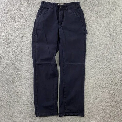 Everlane Pants Womens 00 Carpenter Canvas Denim Workwear Double Knee Carhartt - Image 1 of 4